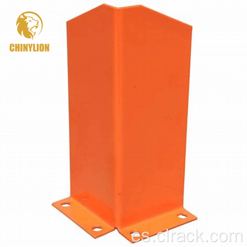 Protector vertical para un estante de paleta de servicio pesado
